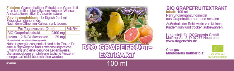 BIO Grapefruitextrakt
