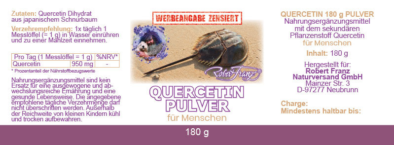Quercetin Pulver