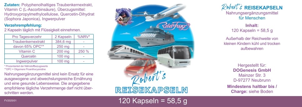 Robert´s Reisekapseln