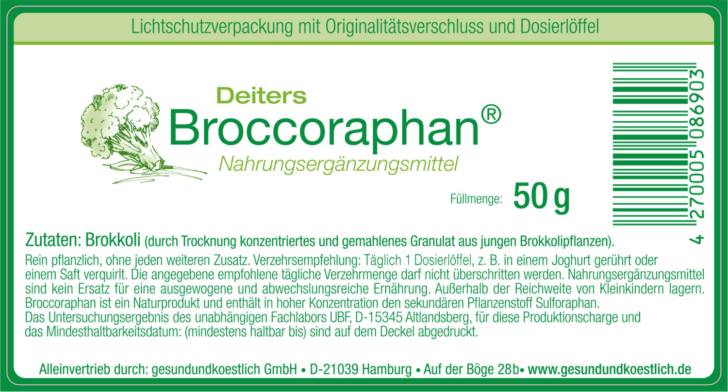 Broccoraphan  50 g Pulver